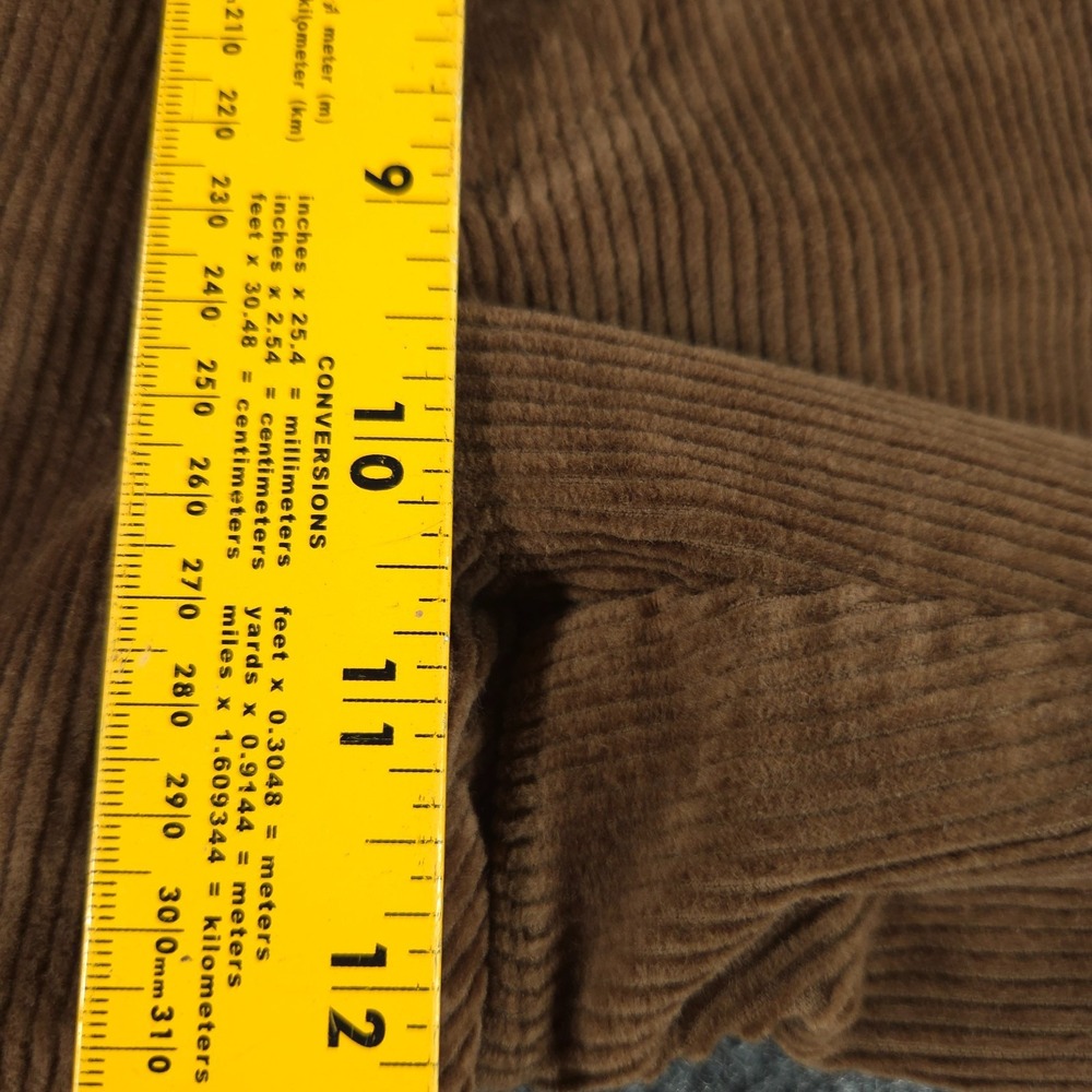 L.L. Bean Stretch Country Corduroy Pants Mens 33x32 (Fit 34x31) Brown - Picture 6 of 14